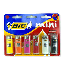 Encendedor Mini BIC x 6